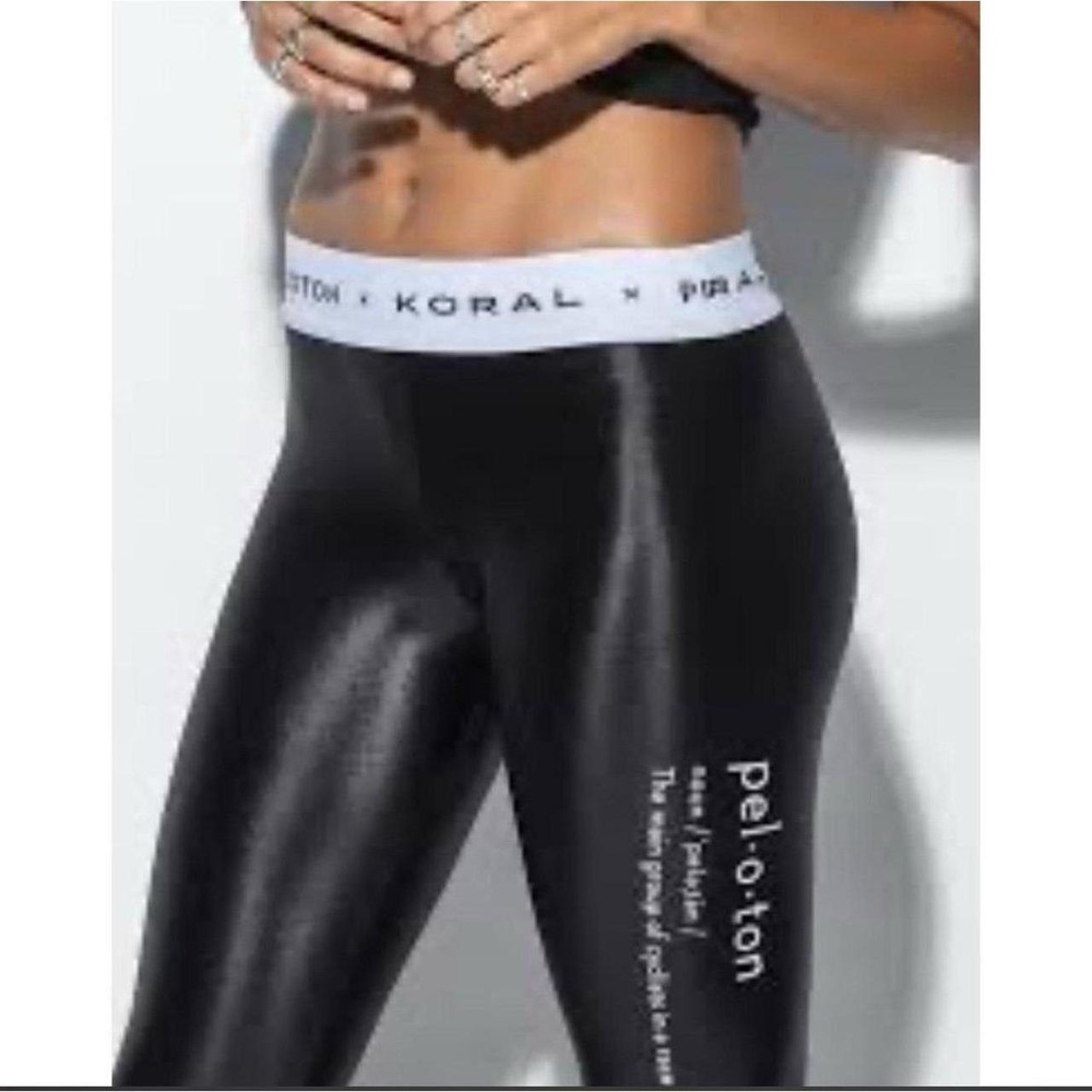 Womens Koral+Peloton
Aden Infinity Glossy Athletic Yogav Leggings